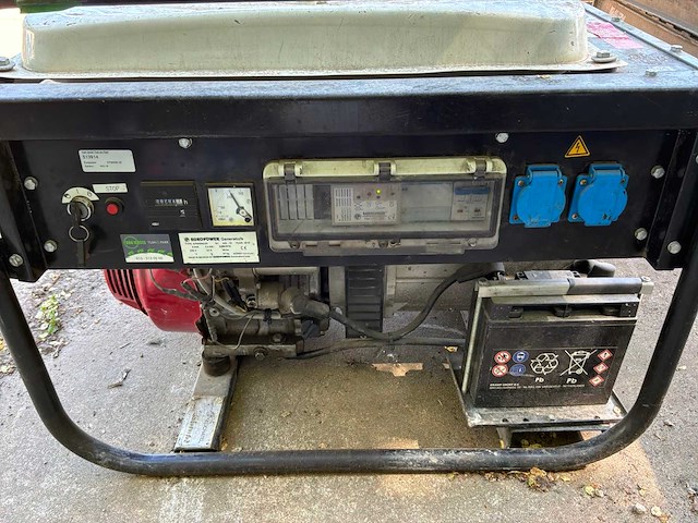 2016 europower ep6000e/25 aggregaat - afbeelding 3 van  6