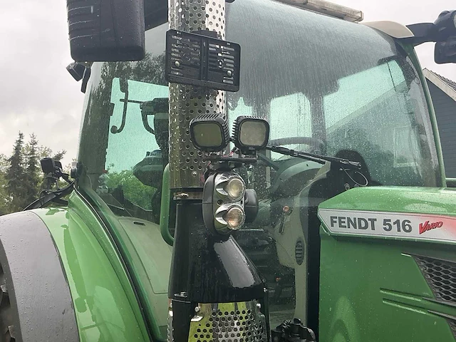 2016 fendt 516 vario vierwiel aangedreven landbouwtractor - afbeelding 25 van  48