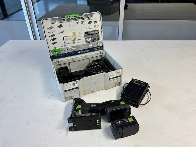 2016 festool psc 420 eb accu decoupeerzaag - afbeelding 1 van  6