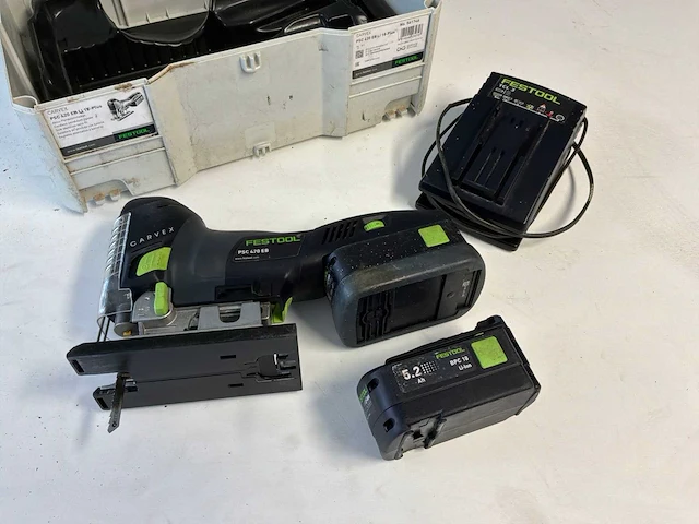 2016 festool psc 420 eb accu decoupeerzaag - afbeelding 2 van  6
