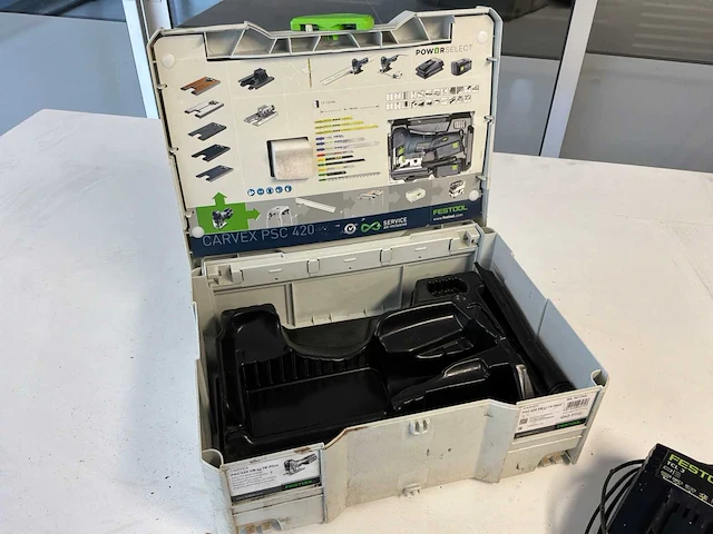 2016 festool psc 420 eb accu decoupeerzaag - afbeelding 5 van  6