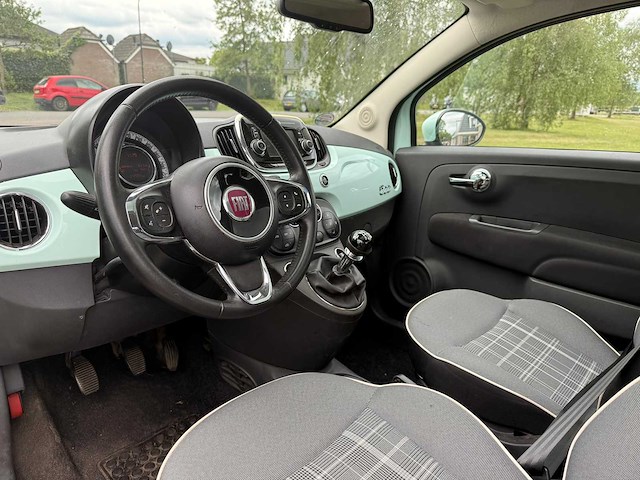 2016 fiat 500 1.2 lounge personenauto - afbeelding 11 van  14