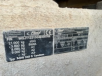 2016 fliegl asw 248 s tandem dumper aanhanger - afbeelding 7 van  15