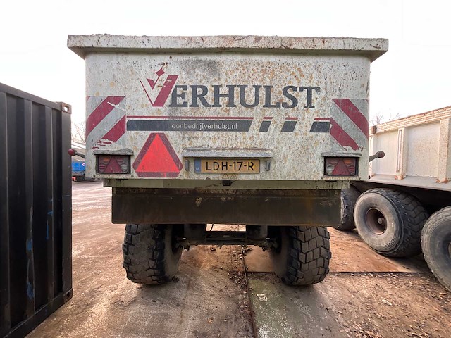 2016 fliegl asw 248 s tandem dumper aanhanger - afbeelding 11 van  15