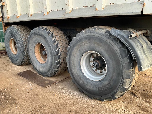2016 fliegl tridem 30to dumper aanhanger - afbeelding 7 van  18