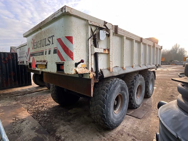 2016 fliegl tridem 30to dumper aanhanger - afbeelding 13 van  18