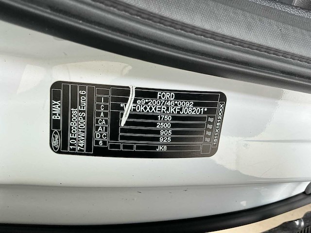 2016 ford b-max 1.0 ecob. titanium personenauto - afbeelding 29 van  35