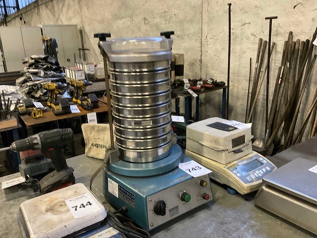 2016 fritsch laboratorium zeefschudder - afbeelding 3 van  7