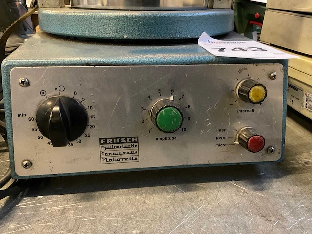 2016 fritsch laboratorium zeefschudder - afbeelding 4 van  7