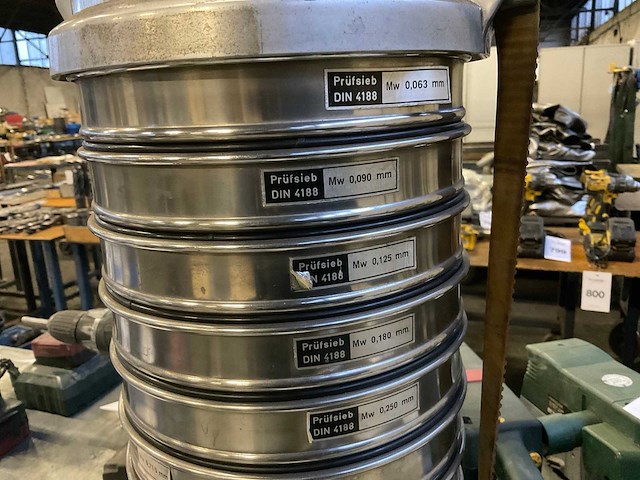 2016 fritsch laboratorium zeefschudder - afbeelding 6 van  7