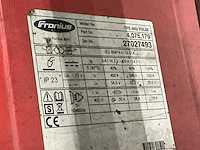 2016 fronius tps 400i pulse mig lasapparaat - afbeelding 9 van  10