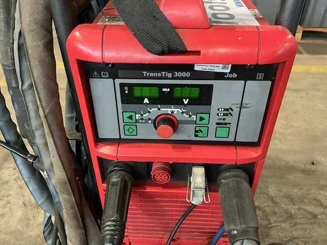2016 fronius transtig 3000 g/f tig lasmachine - afbeelding 6 van  9