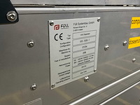 2016 füll systembau vx5-1836-t rvs doseermachine - afbeelding 9 van  9