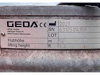 2016 geda 500 z/zp-3bl transportsteiger - afbeelding 8 van  17