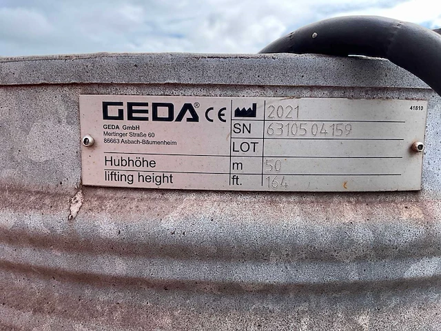 2016 geda 500 z/zp-3bl transportsteiger - afbeelding 3 van  17
