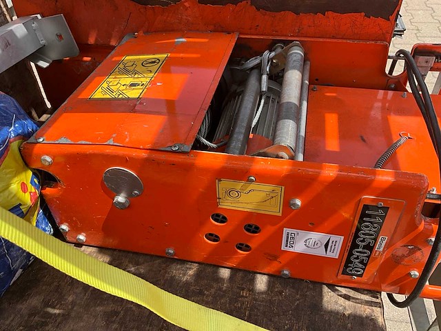 2016 geda lift 250 comfort 43 / 21 materiaallift / demontabele ladderlift - afbeelding 8 van  12