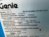 2016 genie gr-15 hoogwerker - afbeelding 4 van  12