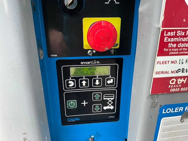 2016 genie gr-15 hoogwerker - afbeelding 11 van  12