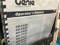 2016 genie gs-1932 hoogwerker - afbeelding 3 van  12