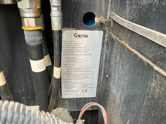 2016 genie gs-3369 rt hoogwerker - afbeelding 26 van  32