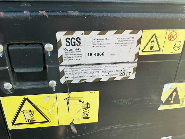 2016 genie gs3369 rt hoogwerker - afbeelding 3 van  30