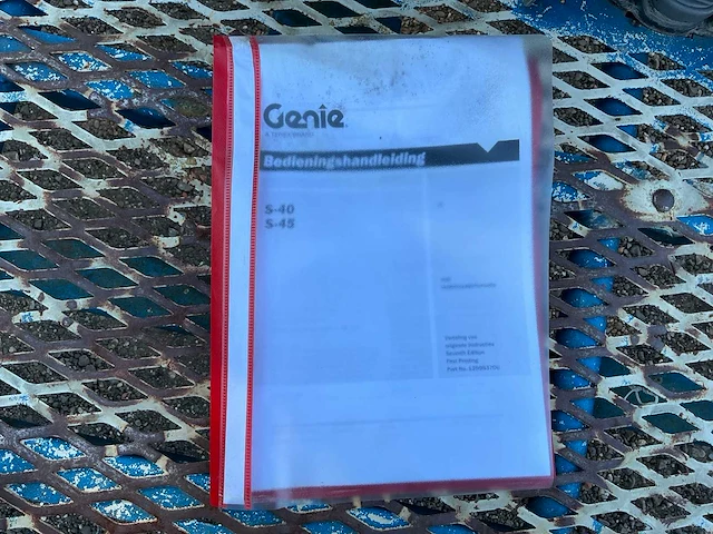 2016 genie s40 hoogwerker - afbeelding 18 van  28
