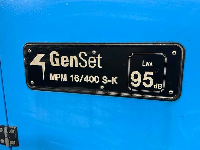2016 genset mpm15/400 s-k stroomgenerator/lasgenerator - afbeelding 2 van  21
