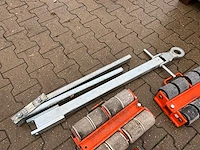 2016 gks perfekt f12 / l12 transportrollen / rolwagen kunststof wielen - afbeelding 10 van  10