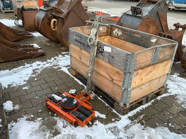 2016 gks perfekt f6 / l6 transportrollen / stuurwagen - afbeelding 1 van  5