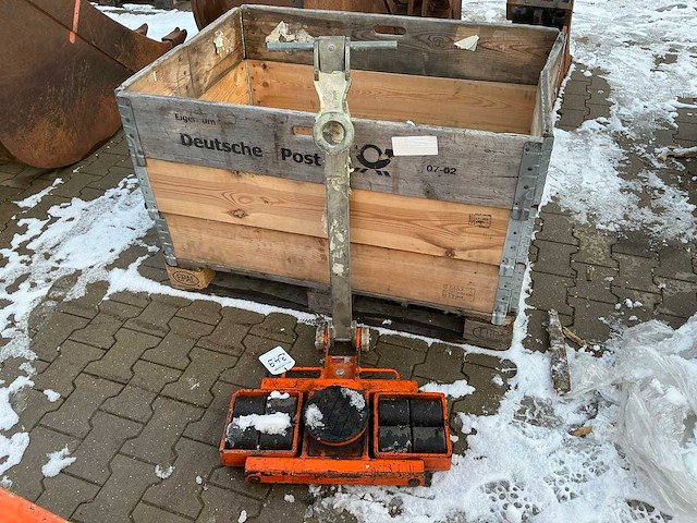 2016 gks perfekt f6 / l6 transportrollen / stuurwagen - afbeelding 2 van  5