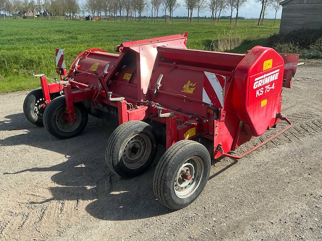 2016 grimme ks 75-4 loofklapper - afbeelding 3 van  12