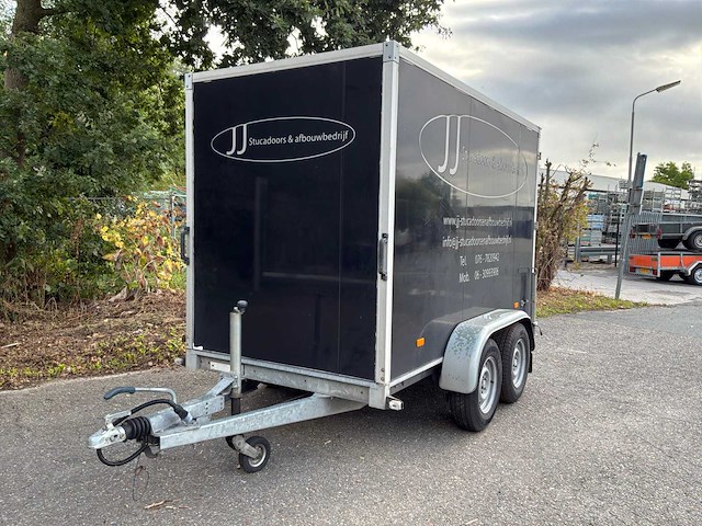 2016 hapert gesloten aanhanger 300x150x180cm 2700kg - afbeelding 5 van  12