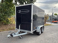 2016 hapert gesloten aanhanger 300x150x180cm 2700kg - afbeelding 5 van  12