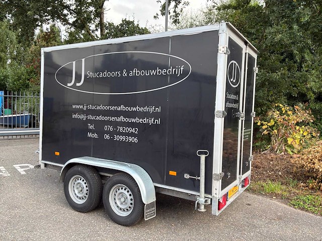 2016 hapert gesloten aanhanger 300x150x180cm 2700kg - afbeelding 8 van  12