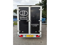 2016 hapert gesloten aanhanger 300x150x180cm 2700kg - afbeelding 9 van  12