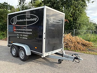 2016 hapert gesloten aanhanger 300x150x180cm 2700kg - afbeelding 11 van  12