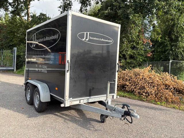 2016 hapert gesloten aanhanger 300x150x180cm 2700kg - afbeelding 12 van  12