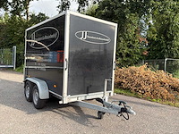 2016 hapert gesloten aanhanger 300x150x180cm 2700kg - afbeelding 12 van  12
