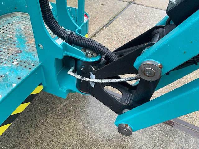 2016 haulotte articulee ha15 ip zelfrijdende kniktelescoophoogwerker - afbeelding 6 van  24