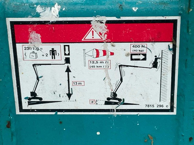 2016 haulotte articulee ha15 ip zelfrijdende kniktelescoophoogwerker - afbeelding 16 van  24