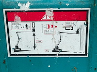 2016 haulotte articulee ha15 ip zelfrijdende kniktelescoophoogwerker - afbeelding 16 van  24