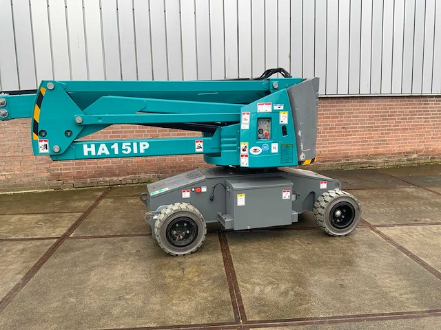 2016 haulotte articulee ha15 ip zelfrijdende kniktelescoophoogwerker - afbeelding 20 van  24