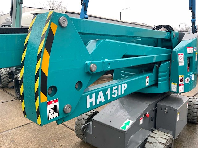 2016 haulotte articulee ha15 ip zelfrijdende kniktelescoophoogwerker - afbeelding 22 van  24