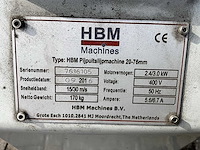 2016 hbm 20-76 mm pijpuitslijpmachine - afbeelding 8 van  8