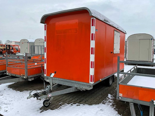 2016 henra de boer tijdelijk bouw dbm schaft aanhangwagen - afbeelding 1 van  16