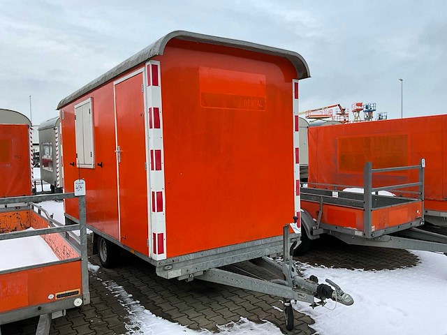 2016 henra de boer tijdelijk bouw dbm schaft aanhangwagen - afbeelding 10 van  16