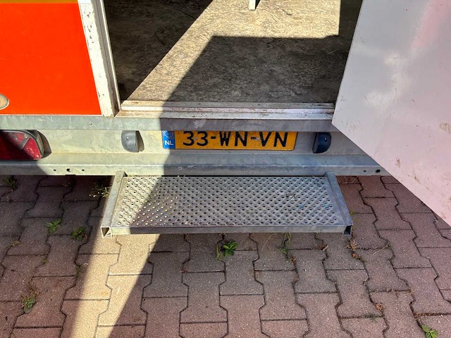 2016 henra de boer tijdelijk bouw dbm schaft aanhangwagen - afbeelding 5 van  23
