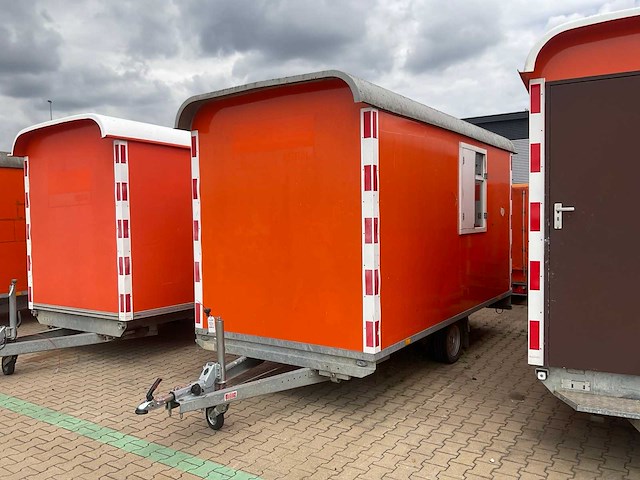 2016 henra de boer tijdelijk bouw dbm schaft aanhangwagen - afbeelding 1 van  23