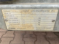 2016 henra de boer tijdelijk bouw dbm schaft aanhangwagen - afbeelding 16 van  23