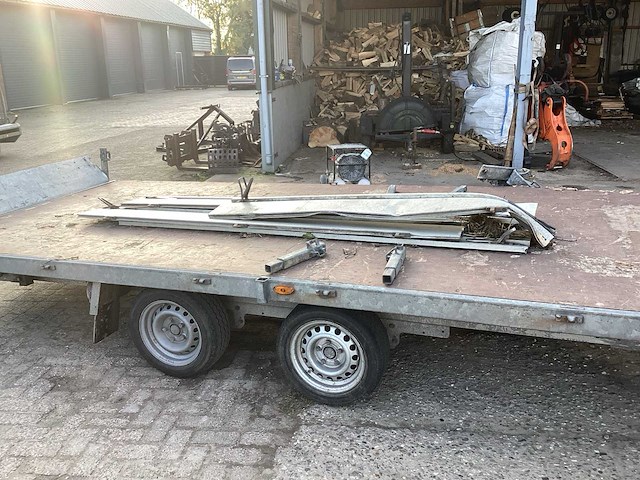 2016 henra plateau wagen pl35es aanhangwagen - afbeelding 1 van  10
